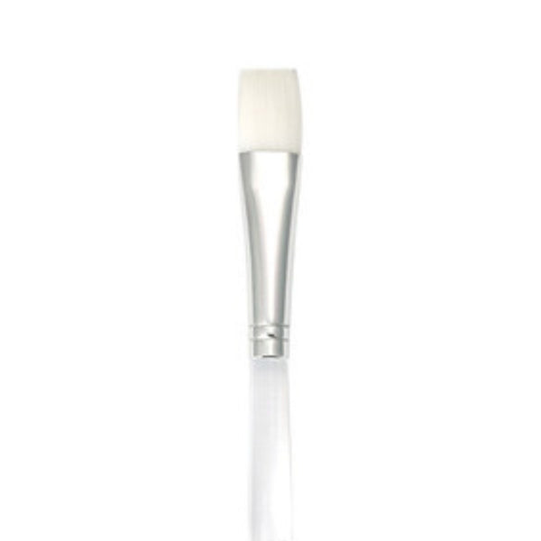 Wash Brush 1/2" - Clear Choice White Taklon