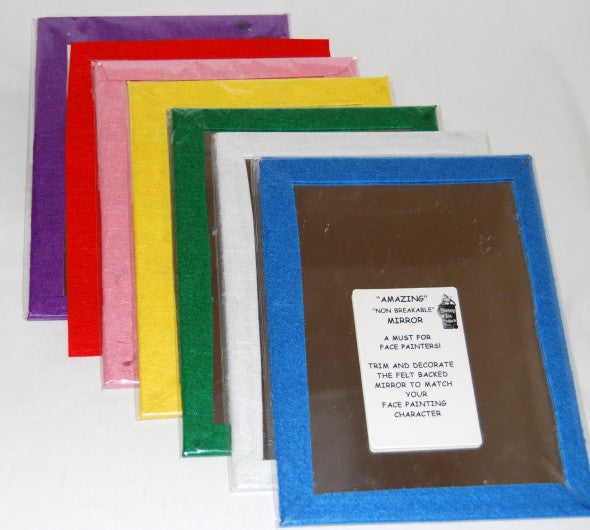 Unbreakable Mirror - Felt Backing - Looney Bin Products