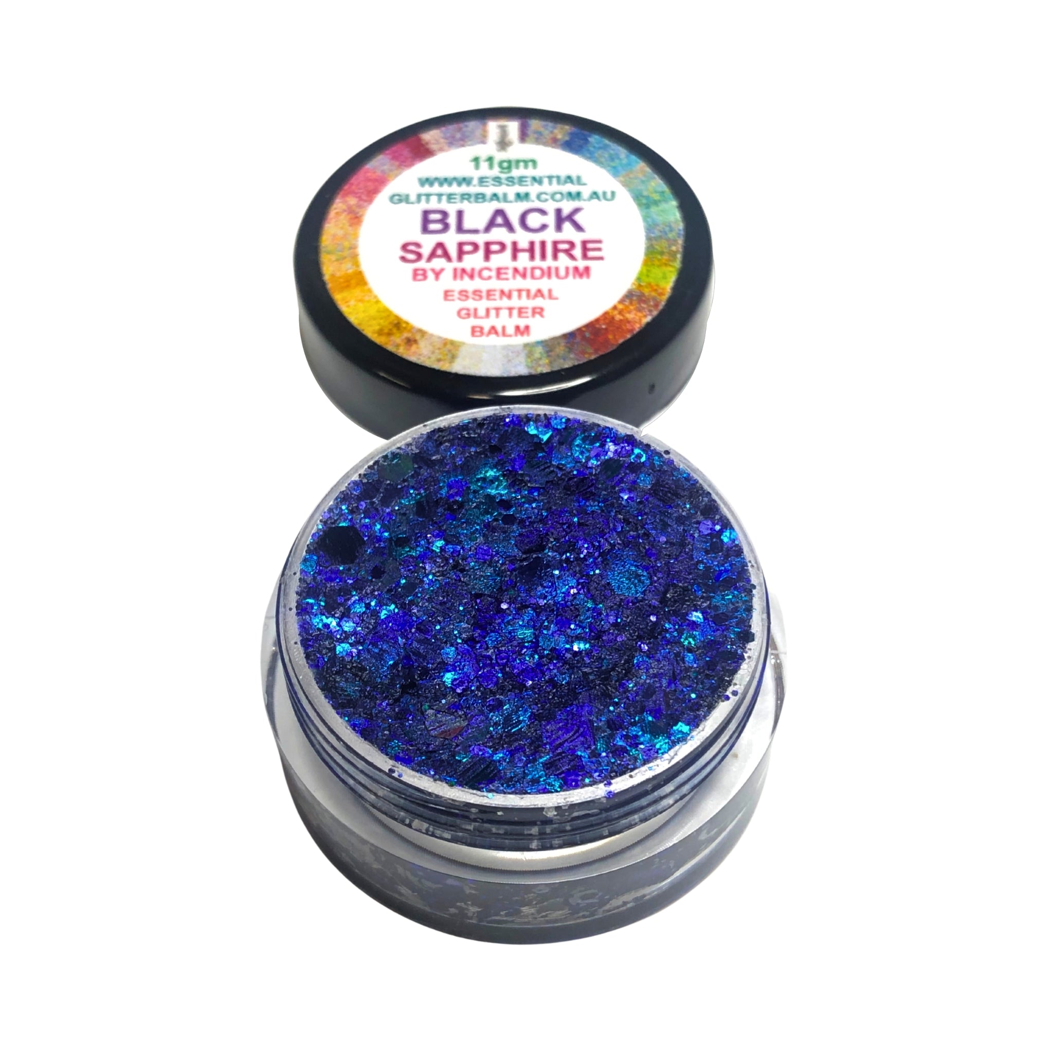 Essential Glitter Balm - BLACK SAPPHIRE