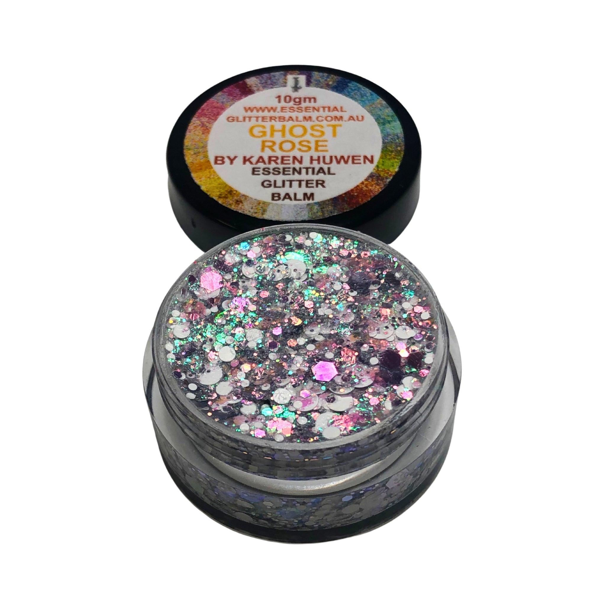 Essential Glitter Balm - GHOST ROSE