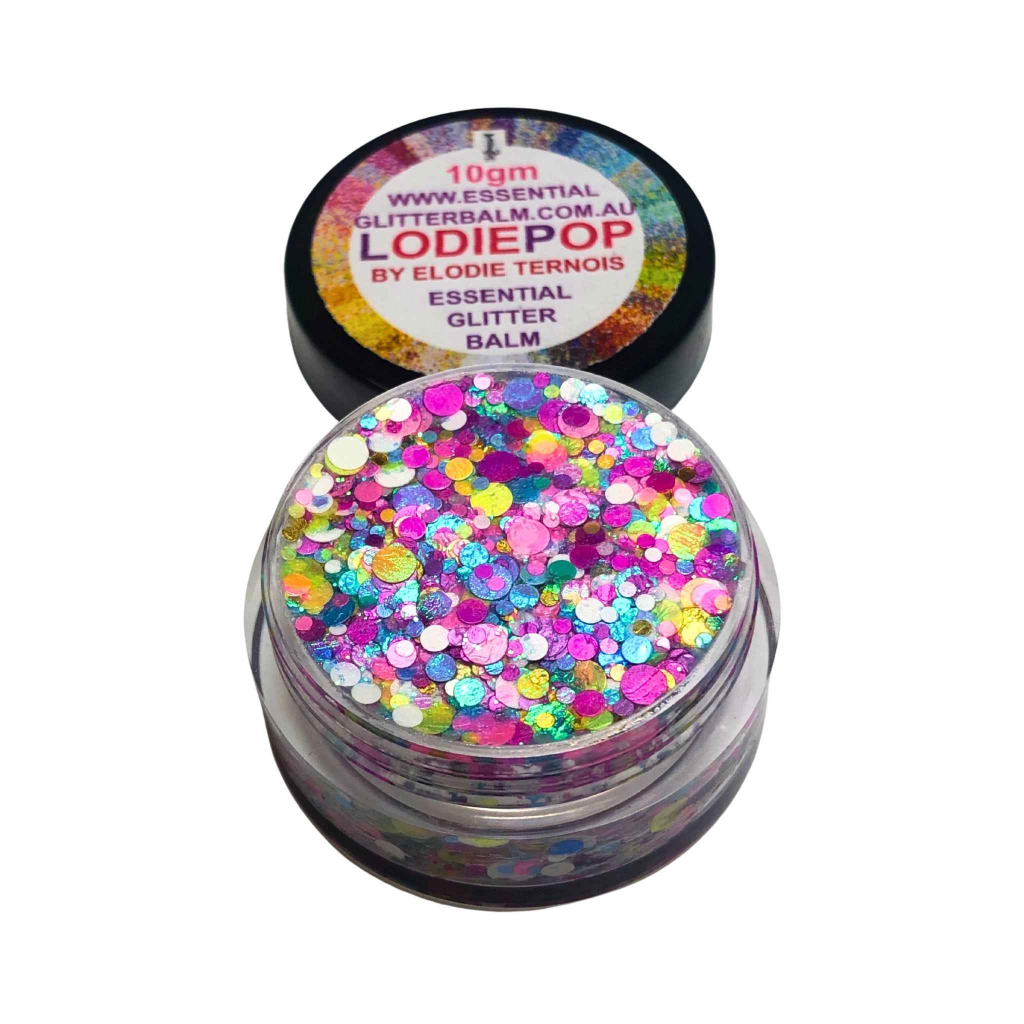 Essential Glitter Balm - LODIEPOP (UV Reactive)