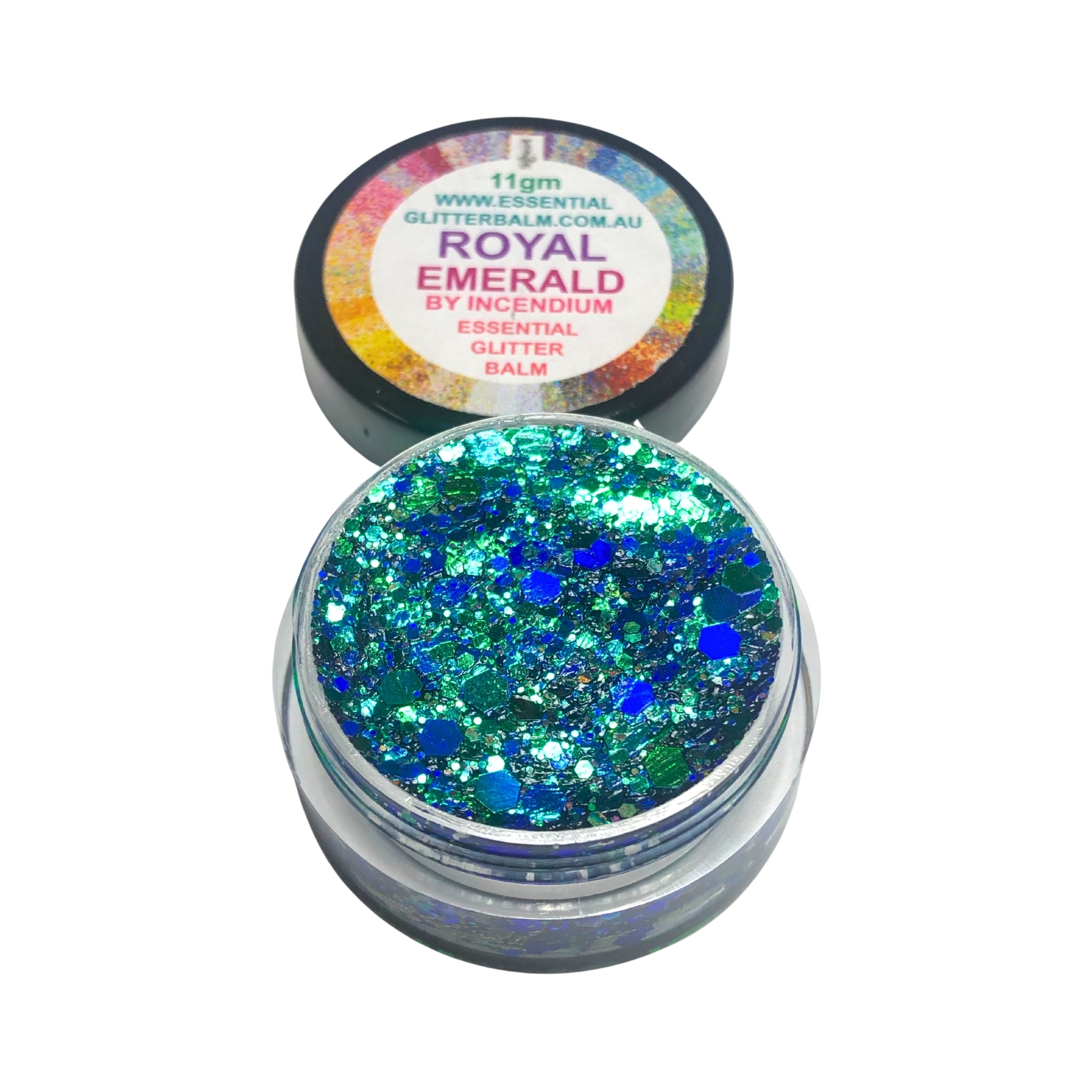 Essential Glitter Balm - ROYAL EMERALD