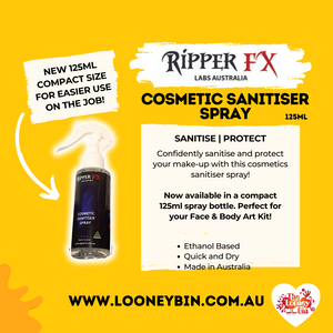 Ripper FX Cosmetic Sanitiser Spray 125ml