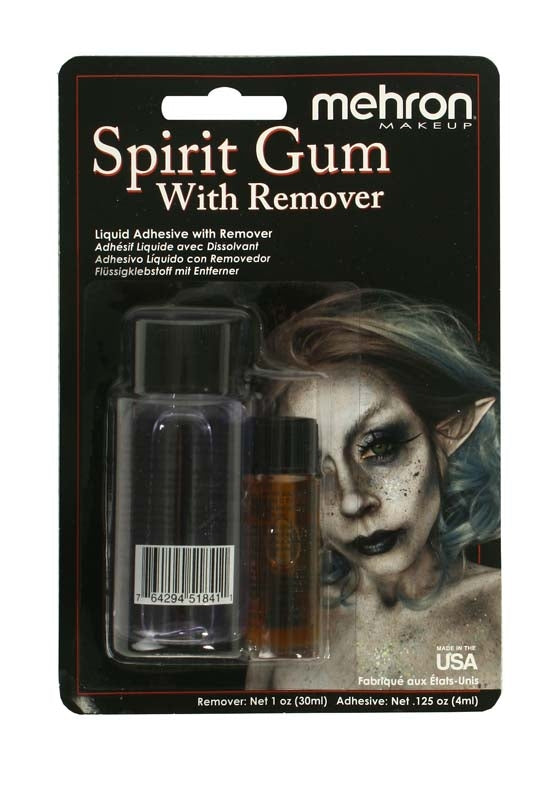 Mehron Spirit Gum (4ml) with Remover (30ml)