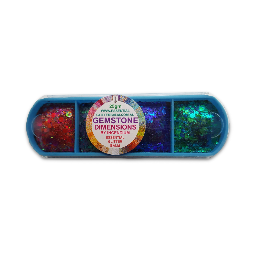 Essential Glitter Balm - GEMSTONE DIMENSIONS COLLECTION PALETTE