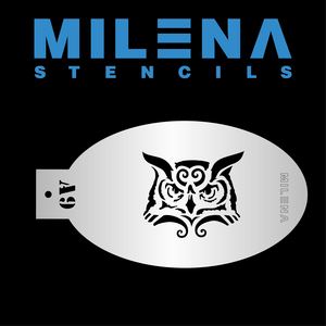 Milena Stencil A9 - Owl