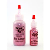 TAG Bio-glitter® Rose Pink 15ml - Looney Bin Products 