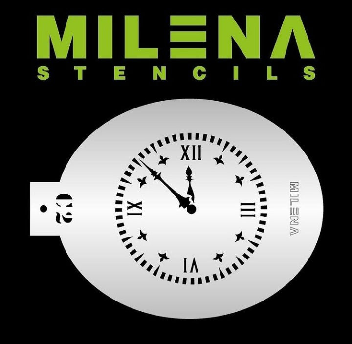 Milena Stencil C2 - Large Clock