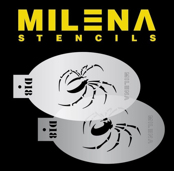 Milena Stencil D18 - Spider