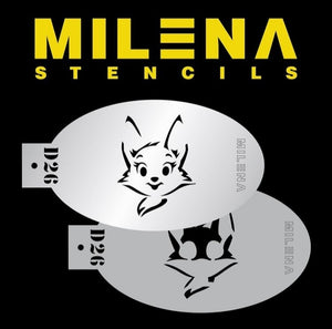 Milena Stencil D26 - Cute Fox