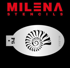 Milena Stencil P6 - Tiger striped Shell