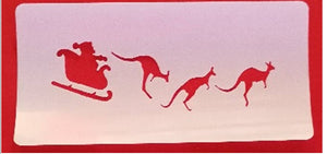 Aussie Chrissie Stencils - Looney Bin Products 
