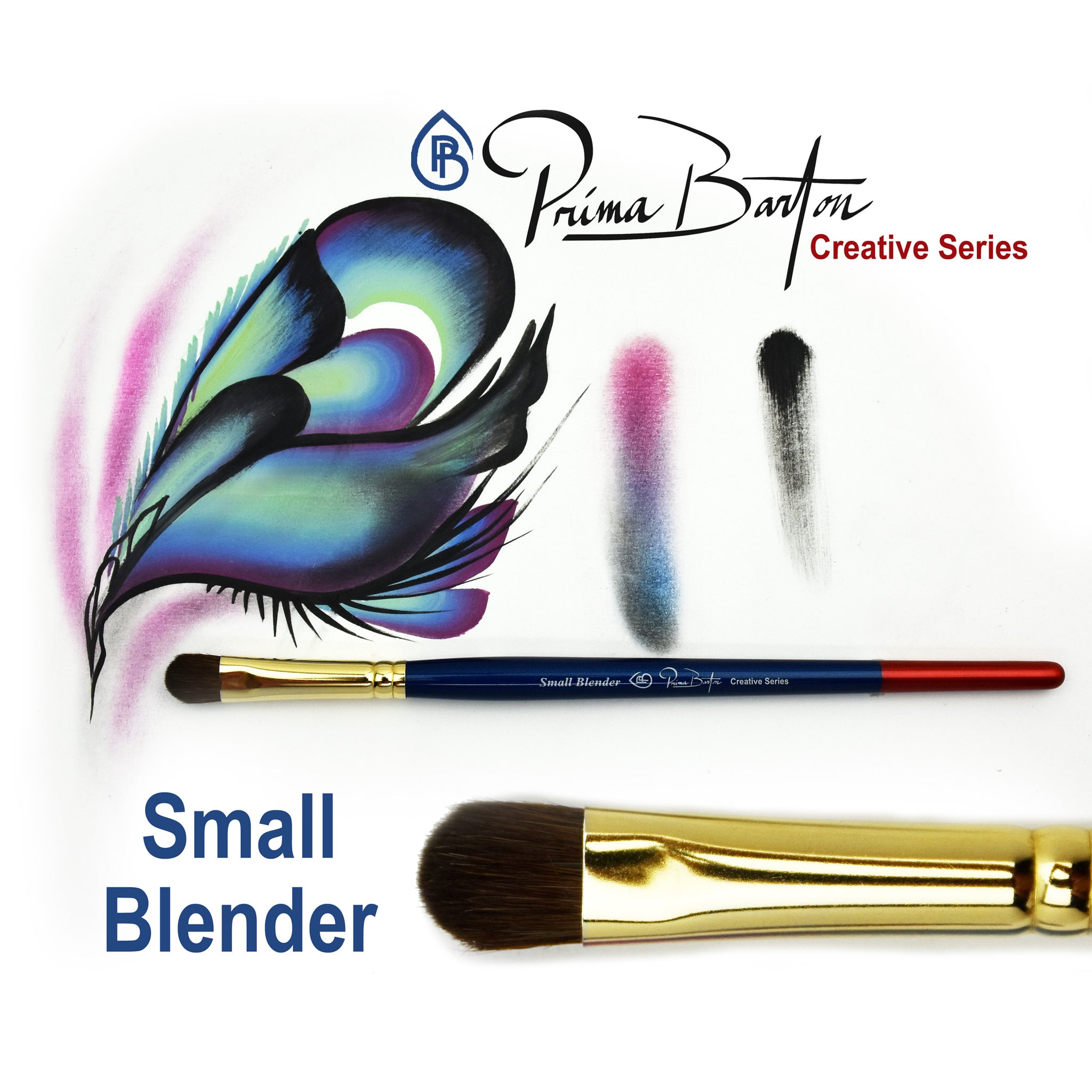 Prima Barton Brushes<br />Blender Small - Looney Bin Products 