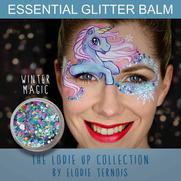 Essential Glitter Balm - WINTER MAGIC - Looney Bin Products 