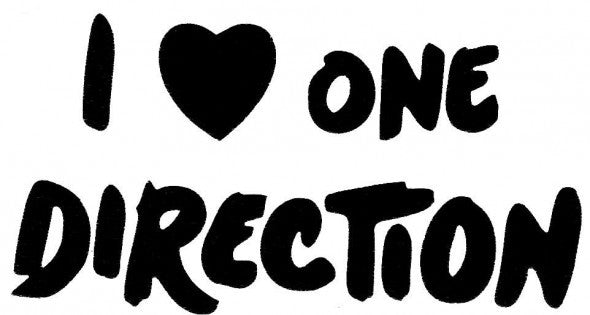 One Direction - I Love - Looney Bin Products 