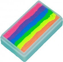 TAG One Stroke Split Cake 30g Neon 6 Colour - Looney Bin Products 