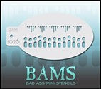 BAM Stencil 1026 Computer Codes - Looney Bin Products 